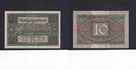 Weimarer Republik, Reichsbank, 10 Mark Ro.63a, DEU-73a, KN 7 stellig, Unterdruckbuchstabe K, Serie: Y, -