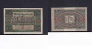 Weimarer Republik, Reichsbank, 10 Mark Ro.63a, DEU-73a, KN 7 stellig, Unterdruckbuchstabe K, Serie: Z, -