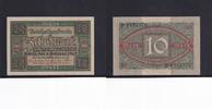 Weimarer Republik, Reichsbank, 10 Mark Ro.63a, DEU-73a, KN 7 stellig, Unterdruckbuchstabe J, Serie: P, -