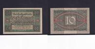 Weimarer Republik, Reichsbank, 10 Mark Ro.63a, DEU-73a, KN 7 stellig, Unterdruckbuchstabe J, Serie: W, -