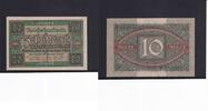 Weimarer Republik, Reichsbank, 10 Mark Ro.63a, DEU-73a, KN 7 stellig, Unterdruckbuchstabe J, Serie: Y, -