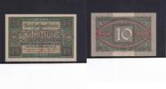 Weimarer Republik, Reichsbank, 10 Mark Ro.63a, DEU-73a, KN 7 stellig, Unterdruckbuchstabe J, Serie: Y, -