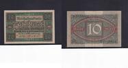 Weimarer Republik, Reichsbank, 10 Mark Ro.63a, DEU-73a, KN 7 stellig, Unterdruckbuchstabe J, Serie: Z, -