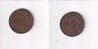 Deutsches Reich, Drittes Reich, 2 Reichspfennig -