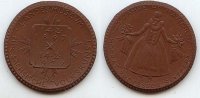 Medaille 1923 Deutsches Reich, Sachsen Meissen braunes Böttgersteinzeug, Hofrat Professor Seyffert vz.