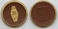 Medaille 1922 Deutsches Reich, Dresden, Meissner Böttger Steinzeug, Jahresschau Deutscher Arbeit Dresden vz.