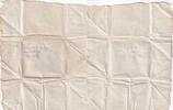 Frankreich Original Verpackung für 50 Sols, Original Emballage d Assignat Revolution 1793, -