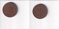 Deutsches Reich, Kaiserreich, 2 Pfennig großer Adler, -