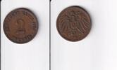 Deutsches Reich, Kaiserreich, 2 Pfennig großer Adler, -