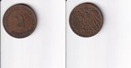 Deutsches Reich, Kaiserreich, 2 Pfennig großer Adler, -