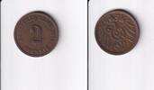 Deutsches Reich, Kaiserreich, 2 Pfennig großer Adler, -