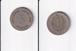 Deutsches Reich, Kaiserreich, 5 Pfennig kleiner Adler, Kupfer/ Nickel, -
