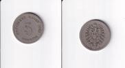 Deutsches Reich, Kaiserreich, 5 Pfennig kleiner Adler, Kupfer/ Nickel, -