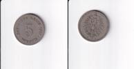 Deutsches Reich, Kaiserreich, 5 Pfennig kleiner Adler, Kupfer/ Nickel, -