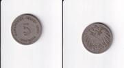 Deutsches Reich, Kaiserreich, 5 Pfennig großer Adler, Kupfer/Nickel, -
