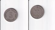 Deutsches Reich, Kaiserreich, 5 Pfennig großer Adler, Kupfer/Nickel, -