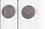 Deutsches Reich, Kaiserreich, 5 Pfennig großer Adler, Kupfer/Nickel, -