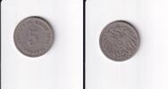 Deutsches Reich, Kaiserreich, 5 Pfennig großer Adler, Kupfer/Nickel, -