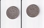 Deutsches Reich, Kaiserreich, 5 Pfennig großer Adler, Kupfer/Nickel, -