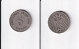 Deutsches Reich, Kaiserreich, 5 Pfennig großer Adler, Kupfer/Nickel, -