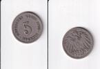 Deutsches Reich, Kaiserreich, 5 Pfennig großer Adler, Kupfer/Nickel, -