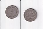 Deutsches Reich, Kaiserreich, 5 Pfennig großer Adler, Kupfer/Nickel, -
