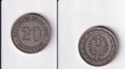 Deutsches Reich, Kaiserreich, 20 Pfennig kleiner Adler, Kupfer/Nickel, -