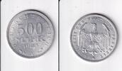 Weimarer Republik, 500 Mark -