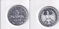 Weimarer Republik, 3 Mark mit Umschrift Verfassungstag, -