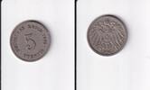 Deutsches Reich, Kaiserreich, 5 Pfennig großer Adler, -