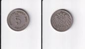 Deutsches Reich, Kaiserreich, 5 Pfennig großer Adler, -