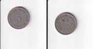 Deutsches Reich, Kaiserreich, 5 Pfennig großer Adler, -