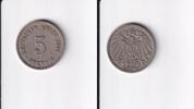 Deutsches Reich, Kaiserreich, 5 Pfennig großer Adler, -