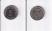 Deutsches Reich, Kaiserreich, 5 Pfennig großer Adler, -