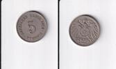 Deutsches Reich, Kaiserreich, 5 Pfennig großer Adler, -