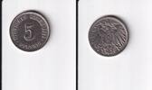 Deutsches Reich, Kaiserreich, 5 Pfennig großer Adler, -