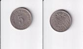Deutsches Reich, Kaiserreich, 5 Pfennig großer Adler, -