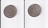 Deutsches Reich, Kaiserreich, 5 Pfennig großer Adler, -