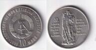 Deutschland, DDR, 10 Mark 1985 40 Jahre Befreiung, vz-st, Kupfer/Nickel, 54.62 元  ＋  70.22 元 运费