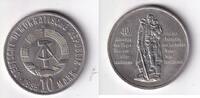 Deutschland, DDR, 10 Mark 1985 40 Jahre Befreiung, vz-st, Kupfer/Nickel, 54.62 元  ＋  70.22 元 运费