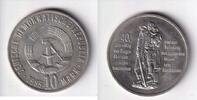 Deutschland, DDR, 10 Mark 1985 40 Jahre Befreiung, vz-st, Kupfer/Nickel, 54.62 元  ＋  70.22 元 运费