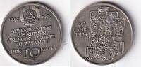 Deutschland, DDR, 10 Mark 1989 40 Jahre DDR, vz+, Kupfer/Nickel, 39.01 元  ＋  70.22 元 运费