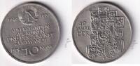 Deutschland, DDR, 10 Mark 1989 40 Jahre DDR, vz+, Kupfer/Nickel, kleine ... 31.21 元  ＋  70.22 元 运费