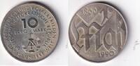 Deutschland, DDR, 10 Mark 1990 1.Mai vz-st, Kupfer/Nickel, 39.01 元  ＋  70.22 元 运费