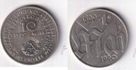Deutschland, DDR, 10 Mark 1990 1.Mai vz-st, Kupfer/Nickel, 39.01 元  ＋  70.22 元 运费