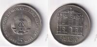 Deutschland, DDR, 5 Mark 1985 Dresdner Zwinger vz-st, Kupfer/Nickel, 93.63 元  ＋  70.22 元 运费
