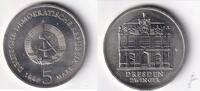 Deutschland, DDR, 5 Mark 1985 Dresdner Zwinger vz-st, Kupfer/Nickel, 93.63 元  ＋  70.22 元 运费
