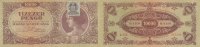 Ungarn 10ooo Pengö 15.Juli 1945 P.119 gebraucht III+ 4.68 US$ Tax included +  10.56 US$ shipping