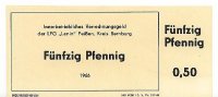 Deutschland 0,50 Pfennig DDR LPG Geld -