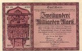 Sachsen 200 Mrd.Mark 12.November Plauen -